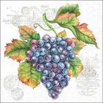13311100 Decopage servetten - Grape vine - 5st