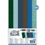 Linnenkarton 4K - BB - Blue Christmas - 21vel