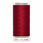 Gutermann polyester Naaimachinegaren 500m kleur 46 Helder rood