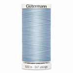 Gutermann polyester Naaimachinegaren 500m kleur 75 Lichtblauw