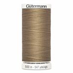 Gutermann polyester Naaimachinegaren 500m kleur 139 Nougatbruin