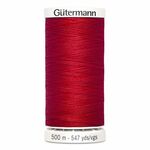 Gutermann polyester Naaimachinegaren 500m kleur 156 Rood