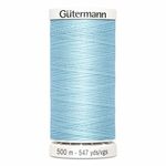 Gutermann polyester Naaimachinegaren 500m kleur 195 Mintblauw
