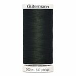 Gutermann polyester Naaimachinegaren 500m kleur 304 Donker olijfgroen