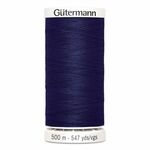 Gutermann polyester Naaimachinegaren 500m kleur 310 Marineblauw