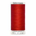Gutermann polyester Naaimachinegaren 500m kleur 364 Oranjerood
