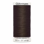 Gutermann polyester Naaimachinegaren 500m kleur 694 Chocoladebruin
