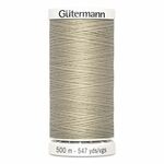Gutermann polyester Naaimachinegaren 500m kleur 722 Midden zand