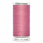 Gutermann polyester Naaimachinegaren 500m kleur 889 Roze