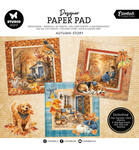 SL Mixed Designer Paper Pad - Autumn Story - 20x20cm