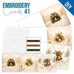 Stitch & Do Embroidery Cards 41 - Joyful Christmas Bells