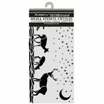 Stamperia - Media Stencil - Christmas Deers - 12x25cm