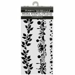 Stamperia - Media Stencil - Christmas Borders - 12x25cm