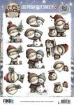 Uitdrukvel - BB - Whimsical Christmas - Santa Claus