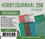 Hjsts14 Stickerset Hobbyjournaal 258