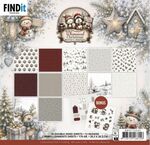 Paperpack - BB - Whimsical Christmas - 20x20cm
