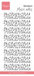 Marianne design Ca3235 Stickers - Music notes 296 stickertjes