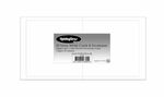 Vierkante kaarten met envelop - Wit - 152x152mm - 50st