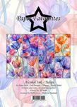 Paper Favourites - Paperpack - Alcohol Ink - Tulips