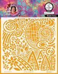 Art By Marlene - Mask Stencil - Doodle Frenzy