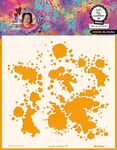 Art By Marlene - Mask Stencil - Splatters & Splashes