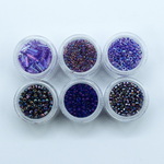 Matsuno Rocailles mix set - Magic purple - 45gr