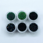 Matsuno Rocailles mix set - Forest groen - 45gr