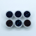 Matsuno Rocailles mix set - Berries bordeaux/blue - 45gr