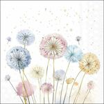13320465 Decoupage Servetten - Dandelions - 5st