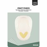 Vaessen Creative - Figuurpons - Hart 8 2.5cm - Medium