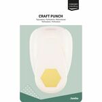 Vaessen Creative - Figuurpons - Hexagon 5cm - Jumbo