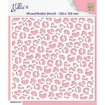 Nellie's Choice - Mixed Media Stencil - Leopard 4K