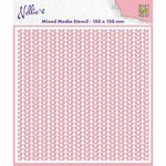 Nellie's Choice - Mixed Media Stencil - Knitting 4K