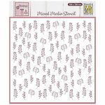 Nellie's Choice - Mixed Media Stencil - Leaves 4K