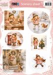 Mabel & Moss - Scenery Sheet - Kerst/Winter