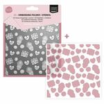 3D Embossingfolder + Stencil - Sinterklaas Strooigoed