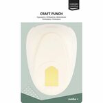 Vaessen Creative - Figuurpons Label 38x57mm - Jumbo+