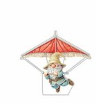 Diamond Painting - Acrylstaander - Gnome met vlieger