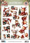 Knipvel - BB - Furry Christmas Friends - Christmas Deer