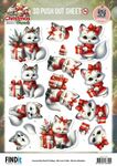 Uitdrukvel - BB - Furry Christmas Friends - Fox