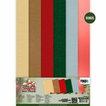 Linnenkarton A4 - BB - Furry Christmas Friends - 21vel