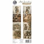 Fairybells - Art Journaling 3-D set 25 Kerst beige/groen