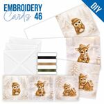 Stitch & Do Embroidery Cards 46 Christmas Woodland Goods