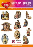3D Easy design - Nativity 10st