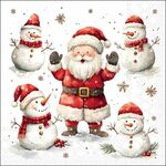 Decoupage servetten - Jolly Friends - 5st