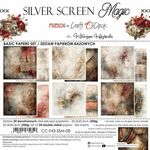 Paperpack basic - Silver Screen Magic - 20x20cm