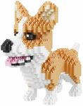 Balody 16043 Welsh Corgi met Voerbak - Miniblocks Bouwset - 1380 stuks