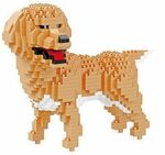 Balody 18243 Golden Retriever (Klein) - Miniblocks Bouwset - 824 stuks