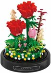 Balody 18471 Bloemenmand met rode rozen - Miniblocks Bouwset - 816 stuks