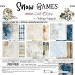 Paperpack basic - Snow Games - 20x20cm